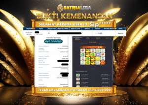 BUKTI KEMENANGAN MEMBER SATRIALIGA Rp.2.000.000