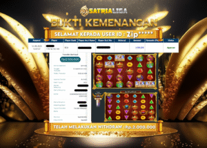 BUKTI KEMENANGAN MEMBER SATRIALIGA Rp 2.000.000